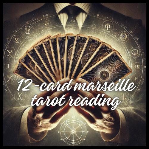 The Grand Tarot Reading – 12 Cards!