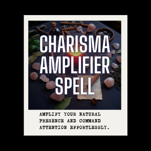 CHARISMA AMPLIFIER SPELL