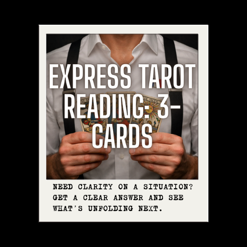 Express Tarot Reading – 3 Cards!