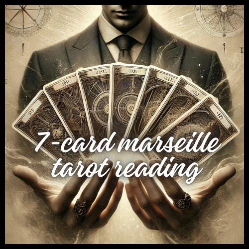 Life Path & Personal Growth Tarot Reading – 7 Cards!