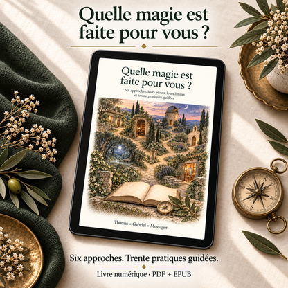 Quelle magie est faite pour vous ? présenté sur tablette, livre numérique PDF et EPUB.